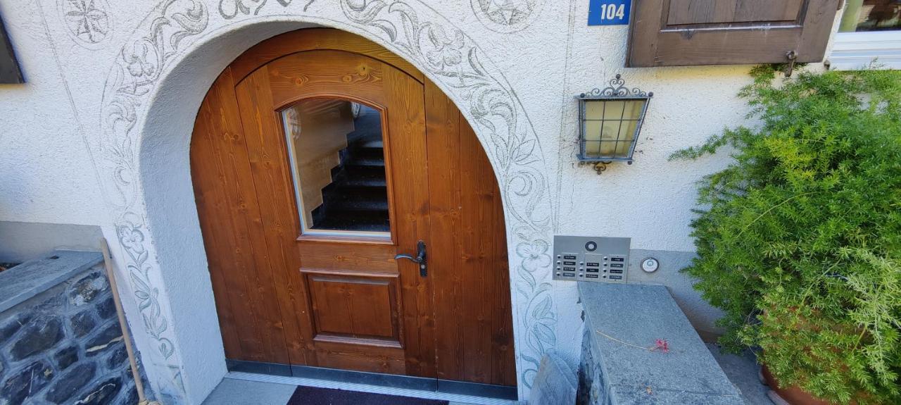 Gemütliches Appartement für Erholung und Sport Klosters Exterior foto