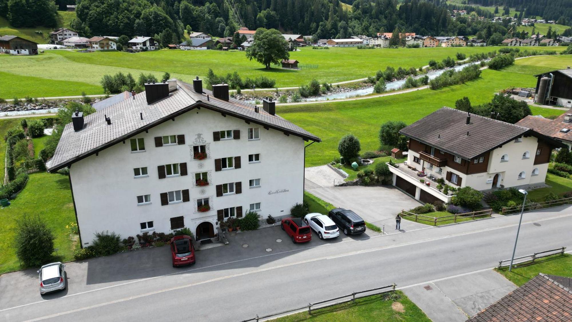 Gemütliches Appartement für Erholung und Sport Klosters Exterior foto